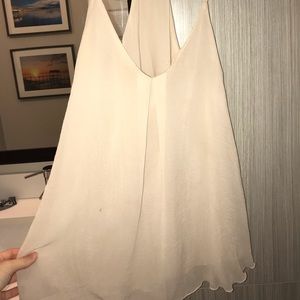 Nude soft flowing tank!